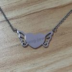 Custom Wings of Love Heart Necklaces for Her