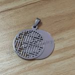 Custom Round Necklaces w/ Chinese Style Pattern