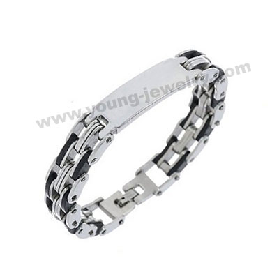 Steel ID Engravable Custom Bracelets Wholesale Supplier
