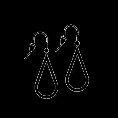 drop custom earring jewelry