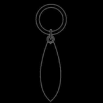 surfboard photo engraved keyring jewelry