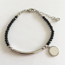 Beads w/ Tube & Charm Customized Bracelets Supplier