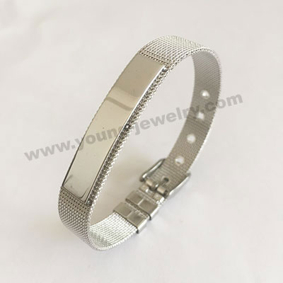 Watchband w/ ID Custom Bracelets for Him