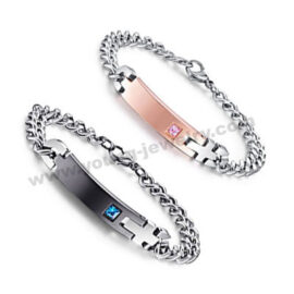 Personalized Couples Bracelets Engravable Supplier in China