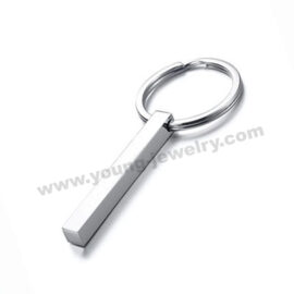 Polished Cuboid Personalized Keychains Wholesale Supplier