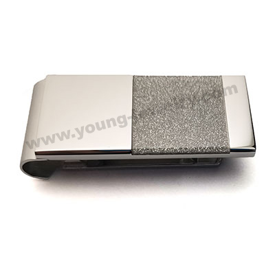 Custom Polished Money Clip w/ Glitter Surface