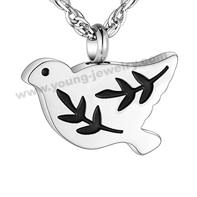 Custom Bird Cremation Urns Pendant Wholesale Manufacture