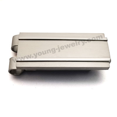 High Polished Stainless Steel Custom Money Clip