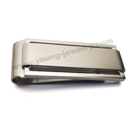 Stainless Steel Photo Engraved Money Clip Supplier in China