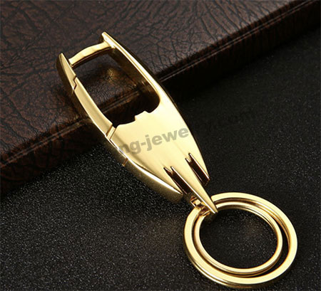 Bat Keychain Men's Pendant Car Gold Keyring Hot Gifts