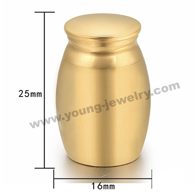 Commemorate Loved Ones Urn Funeral Box Pet Urn Jar Perfume Bottle sized