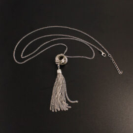 Chain Tassel Popular Ethnic Style Personality Necklace