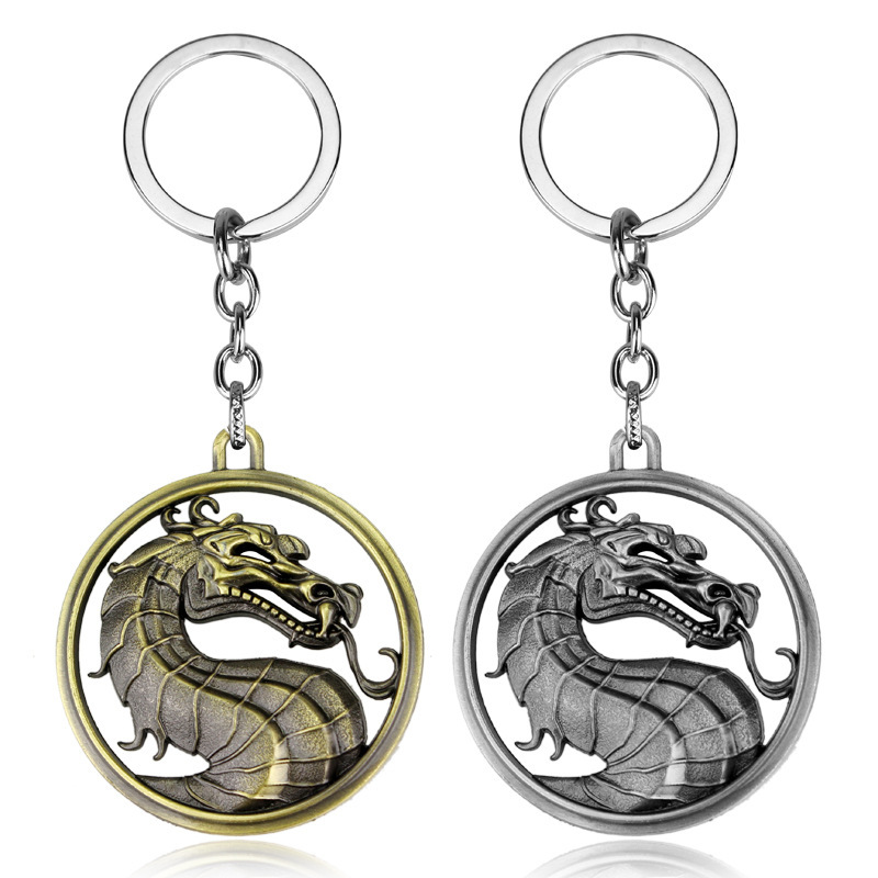 Game Peripherals Mortal Kombat Demon Palace Empire Fighting Necklace Keychain