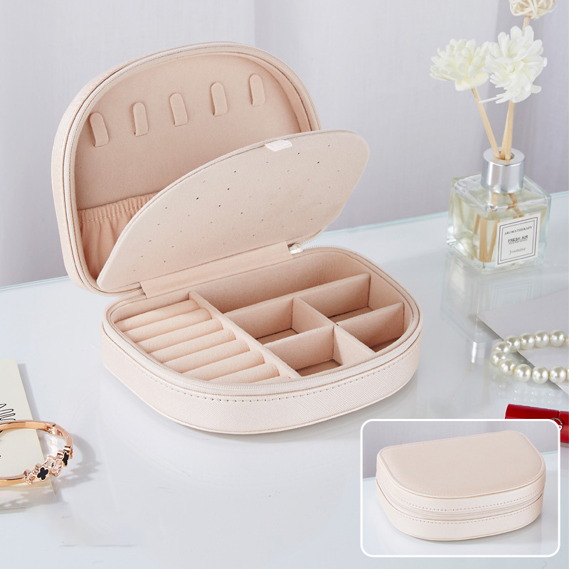 Simple European Creative Semicircular Large Capacity Jewelry Storage Box